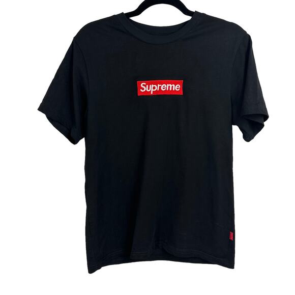 Supreme Other - Supreme Black Logo T-shirt Large Short Sleeve